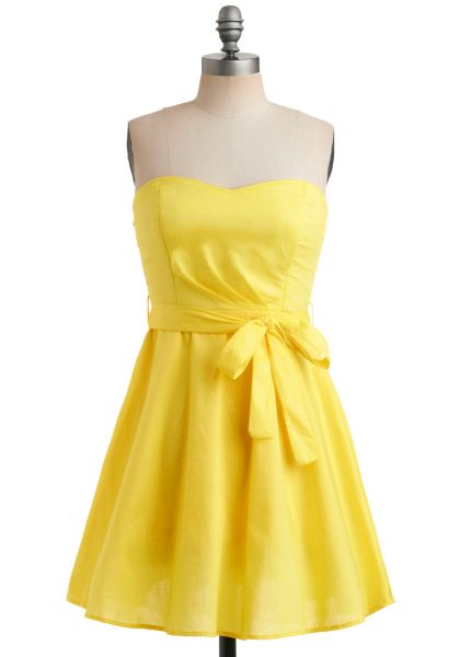 Vestido Amarelo