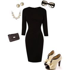 Conjunto Vestido Preto